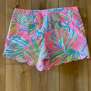 Lilly Pulitzer size 8 buttercup, scalloped,Pink & blue, NWOTags!!